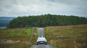 A great drive through Northumberland: Volvo V60